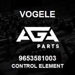 9653581003 Vogele CONTROL ELEMENT | AGA Parts