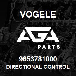 9653781000 Vogele DIRECTIONAL CONTROL VALVE | AGA Parts