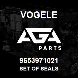 9653971021 Vogele SET OF SEALS | AGA Parts