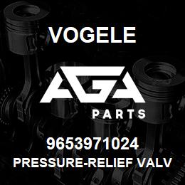 9653971024 Vogele PRESSURE-RELIEF VALVE | AGA Parts