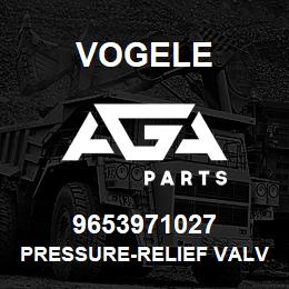 9653971027 Vogele PRESSURE-RELIEF VALVE | AGA Parts
