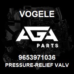 9653971036 Vogele PRESSURE-RELIEF VALVE | AGA Parts