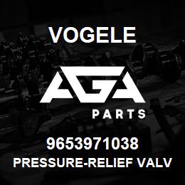 9653971038 Vogele PRESSURE-RELIEF VALVE | AGA Parts