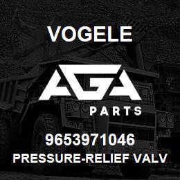 9653971046 Vogele PRESSURE-RELIEF VALVE | AGA Parts