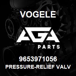 9653971056 Vogele PRESSURE-RELIEF VALVE | AGA Parts