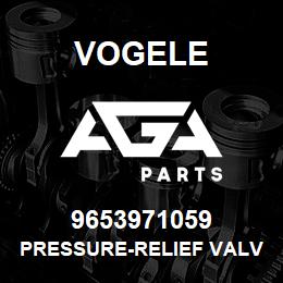 9653971059 Vogele PRESSURE-RELIEF VALVE | AGA Parts