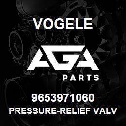 9653971060 Vogele PRESSURE-RELIEF VALVE | AGA Parts