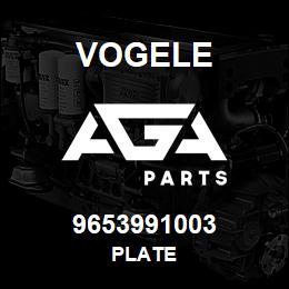 9653991003 Vogele PLATE | AGA Parts