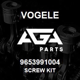 9653991004 Vogele SCREW KIT | AGA Parts