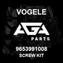 9653991008 Vogele SCREW KIT | AGA Parts