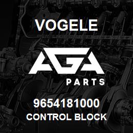 9654181000 Vogele CONTROL BLOCK | AGA Parts