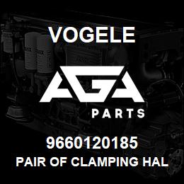 9660120185 Vogele PAIR OF CLAMPING HALVES | AGA Parts