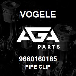 9660160185 Vogele PIPE CLIP | AGA Parts