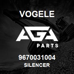 9670031004 Vogele SILENCER | AGA Parts