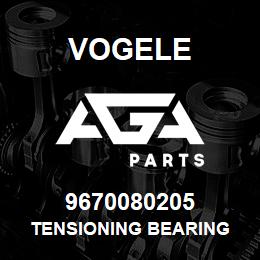 9670080205 Vogele TENSIONING BEARING | AGA Parts