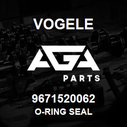 9671520062 Vogele O-RING SEAL | AGA Parts