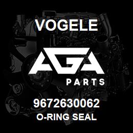 9672630062 Vogele O-RING SEAL | AGA Parts