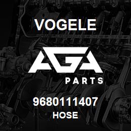 9680111407 Vogele HOSE | AGA Parts