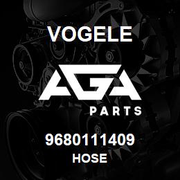 9680111409 Vogele HOSE | AGA Parts