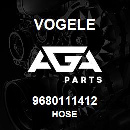 9680111412 Vogele HOSE | AGA Parts