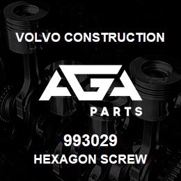 993029 Volvo CE HEXAGON SCREW | AGA Parts