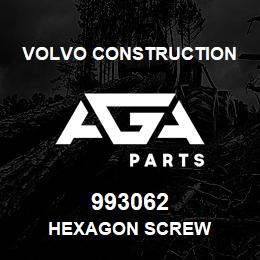 993062 Volvo CE HEXAGON SCREW | AGA Parts