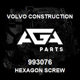 993076 Volvo CE HEXAGON SCREW | AGA Parts