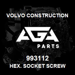 993112 Volvo CE HEX. SOCKET SCREW | AGA Parts