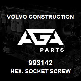 993142 Volvo CE HEX. SOCKET SCREW | AGA Parts