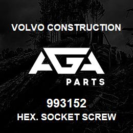 993152 Volvo CE HEX. SOCKET SCREW | AGA Parts