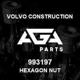 993197 Volvo CE HEXAGON NUT | AGA Parts