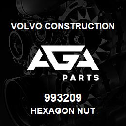 993209 Volvo CE HEXAGON NUT | AGA Parts