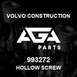 993272 Volvo CE HOLLOW SCREW | AGA Parts