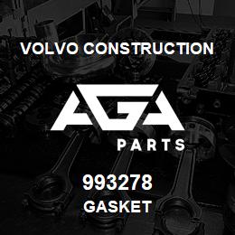 993278 Volvo CE GASKET | AGA Parts