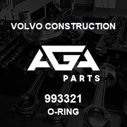 993321 Volvo CE O-RING | AGA Parts