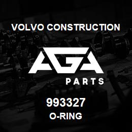 993327 Volvo CE O-RING | AGA Parts