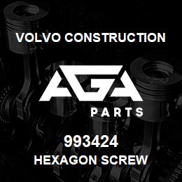 993424 Volvo CE HEXAGON SCREW | AGA Parts