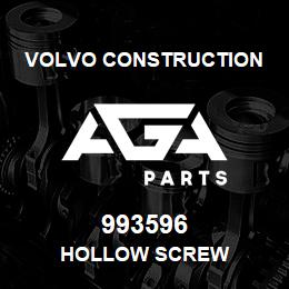 993596 Volvo CE HOLLOW SCREW | AGA Parts