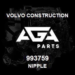 993759 Volvo CE NIPPLE | AGA Parts