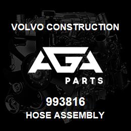 993816 Volvo CE HOSE ASSEMBLY | AGA Parts