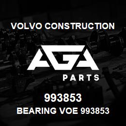 993853 Volvo CE BEARING VOE 993853 | AGA Parts