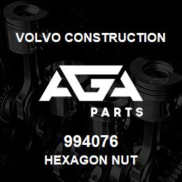 994076 Volvo CE HEXAGON NUT | AGA Parts