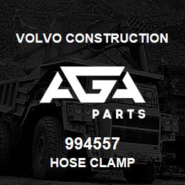 994557 Volvo CE HOSE CLAMP | AGA Parts