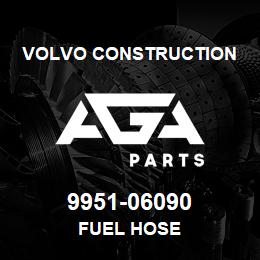 9951-06090 Volvo CE FUEL HOSE | AGA Parts