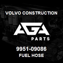 9951-09086 Volvo CE FUEL HOSE | AGA Parts