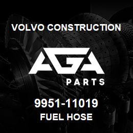 9951-11019 Volvo CE FUEL HOSE | AGA Parts