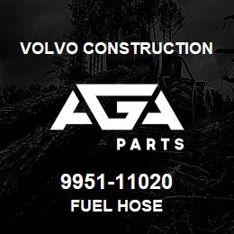 9951-11020 Volvo CE FUEL HOSE | AGA Parts