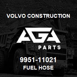 9951-11021 Volvo CE FUEL HOSE | AGA Parts