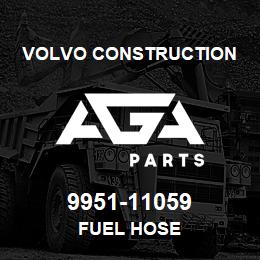 9951-11059 Volvo CE FUEL HOSE | AGA Parts