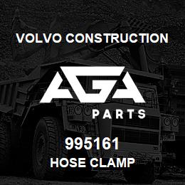 995161 Volvo CE HOSE CLAMP | AGA Parts